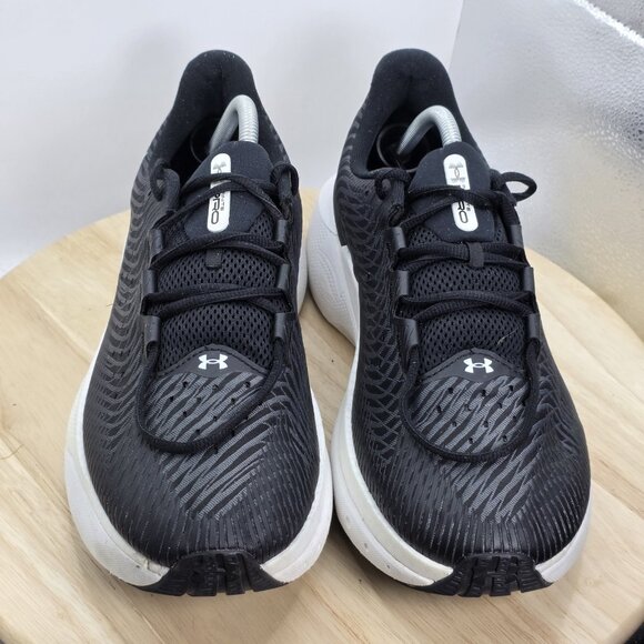 Mens Size 11 - Under Armour UA HOVR Infinite Pro Running Black Gray Shoes - Picture 4 of 12